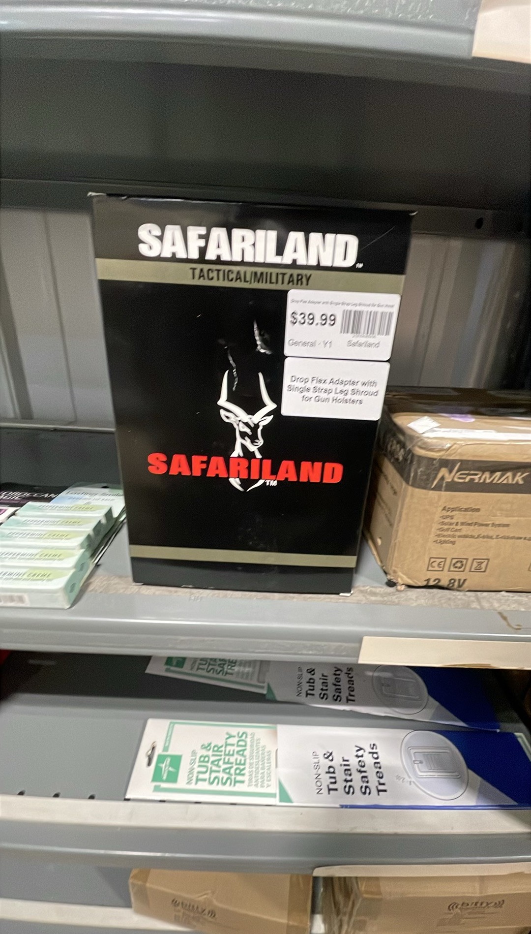 SAFARILAND Drop Flex Adapter with Single Strap Leg Shroud for Gun Holsters