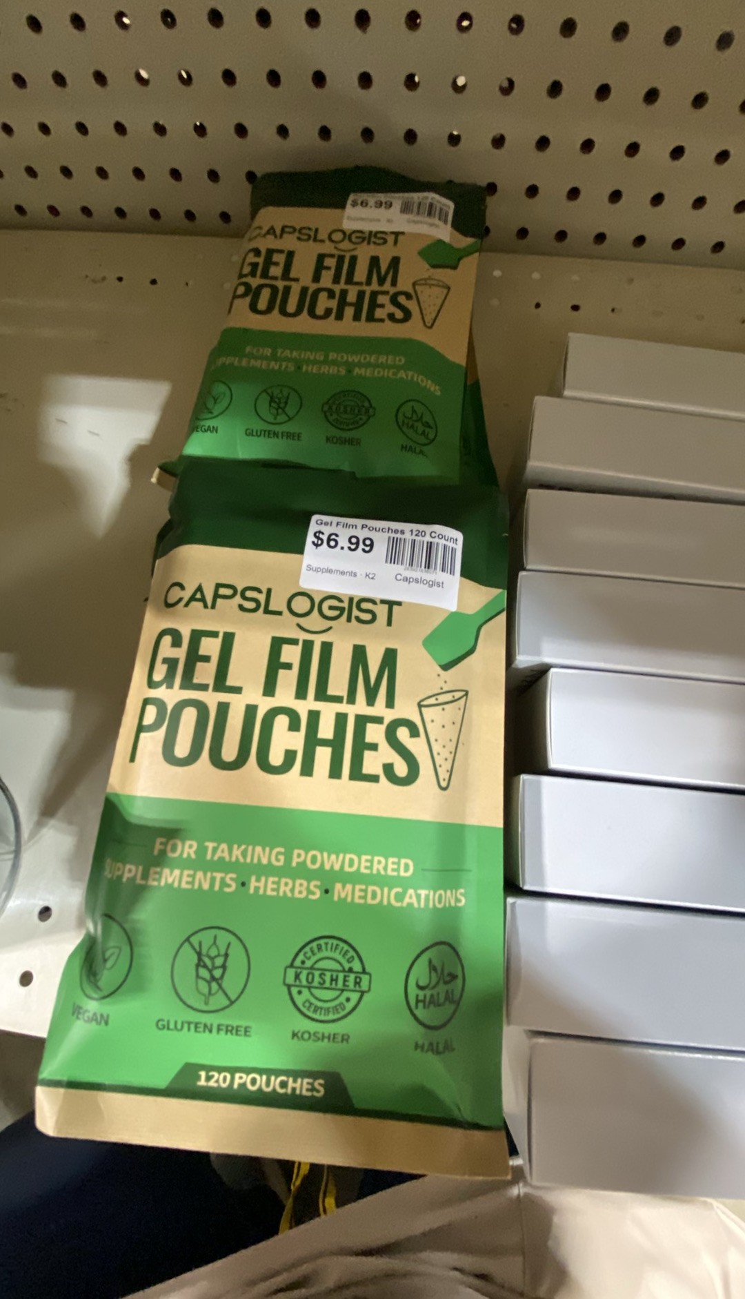 Gel Film Pouches 120 Count