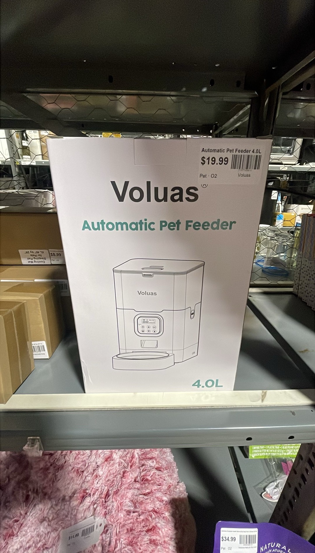 Voluas Automatic Pet Feeder 4.0L