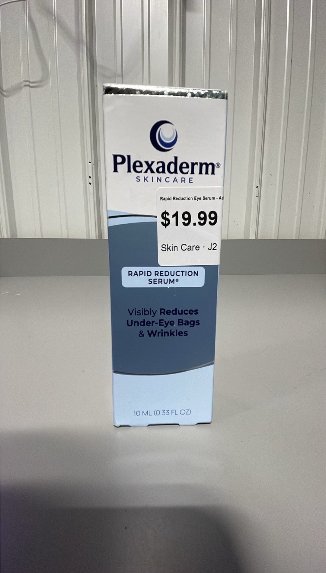 Plexaderm Rapid Reduction Eye Serum - Advanced Formula Anti Aging Visibly Reduces Under-Eye Bags  Wrinkles  Dark Circles  Fine Lines & Crow s Feet Instantly Instant Wrinkle Remover for Face