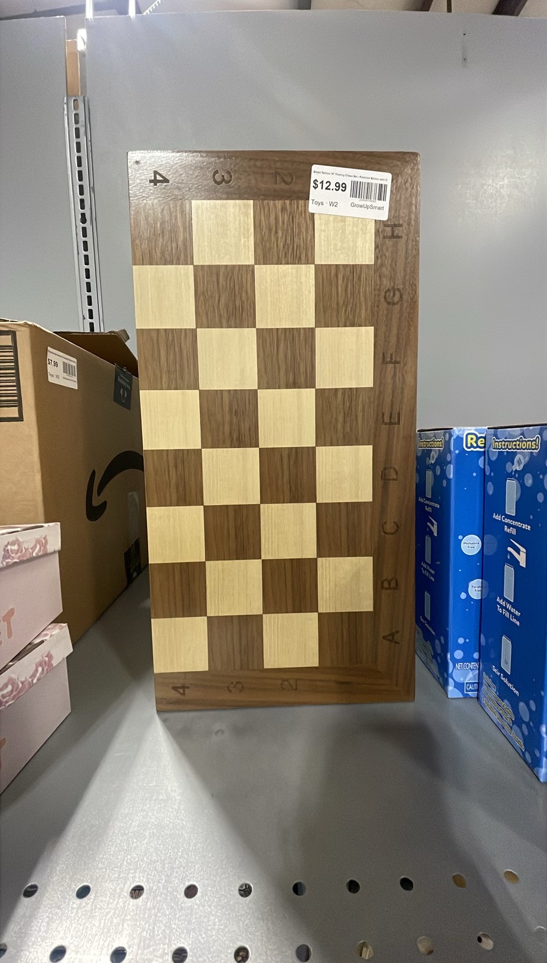 Smart Tactics 16" Folding Chess Set - Premium Edition with Chess Bag and Extra Chess Pieces