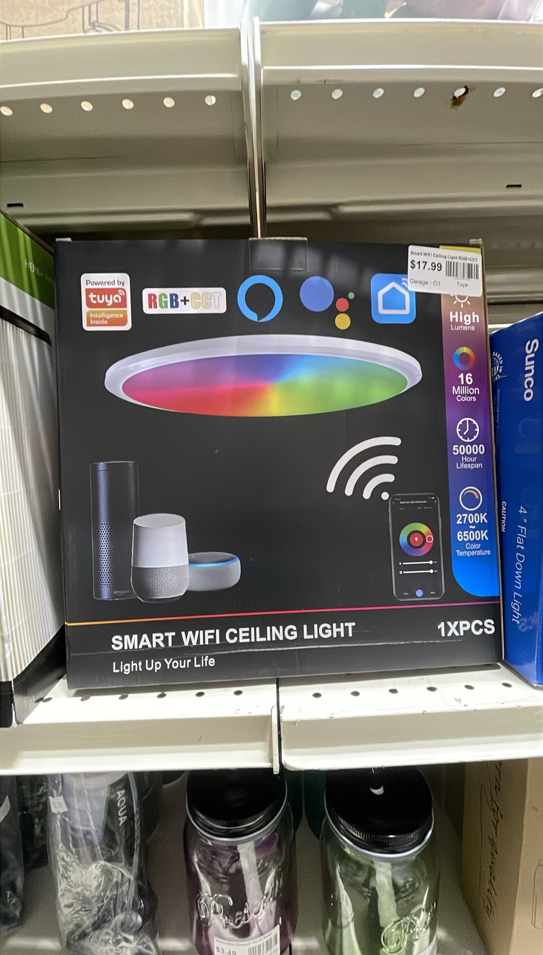 Smart WiFi Ceiling Light RGB+CCT