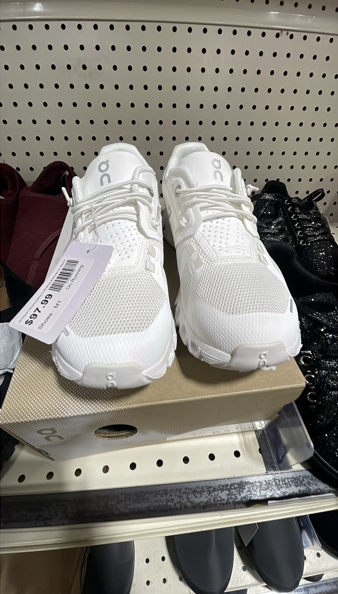 On Cloud 5 Running Shoe in All White at Nordstrom, Size 6.5