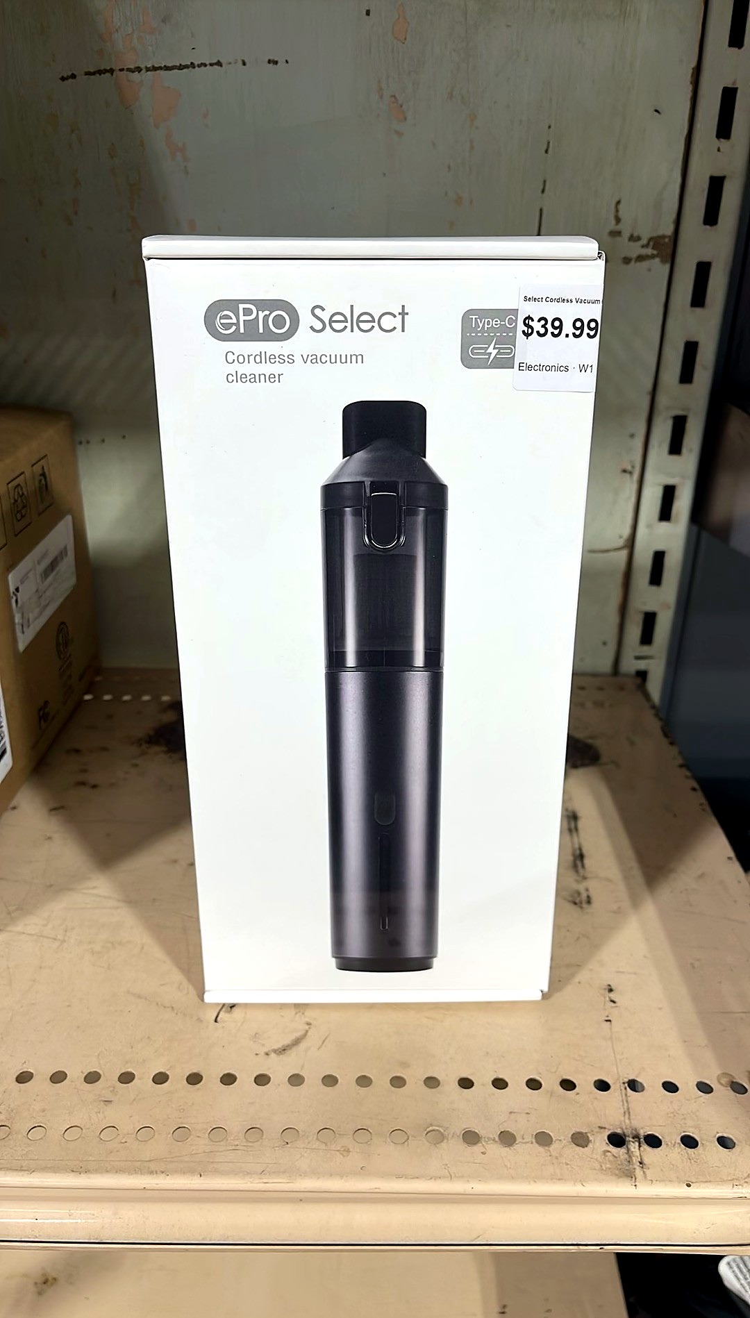 ePro Select Cordless Vacuum Cleaner with Type-C Charging