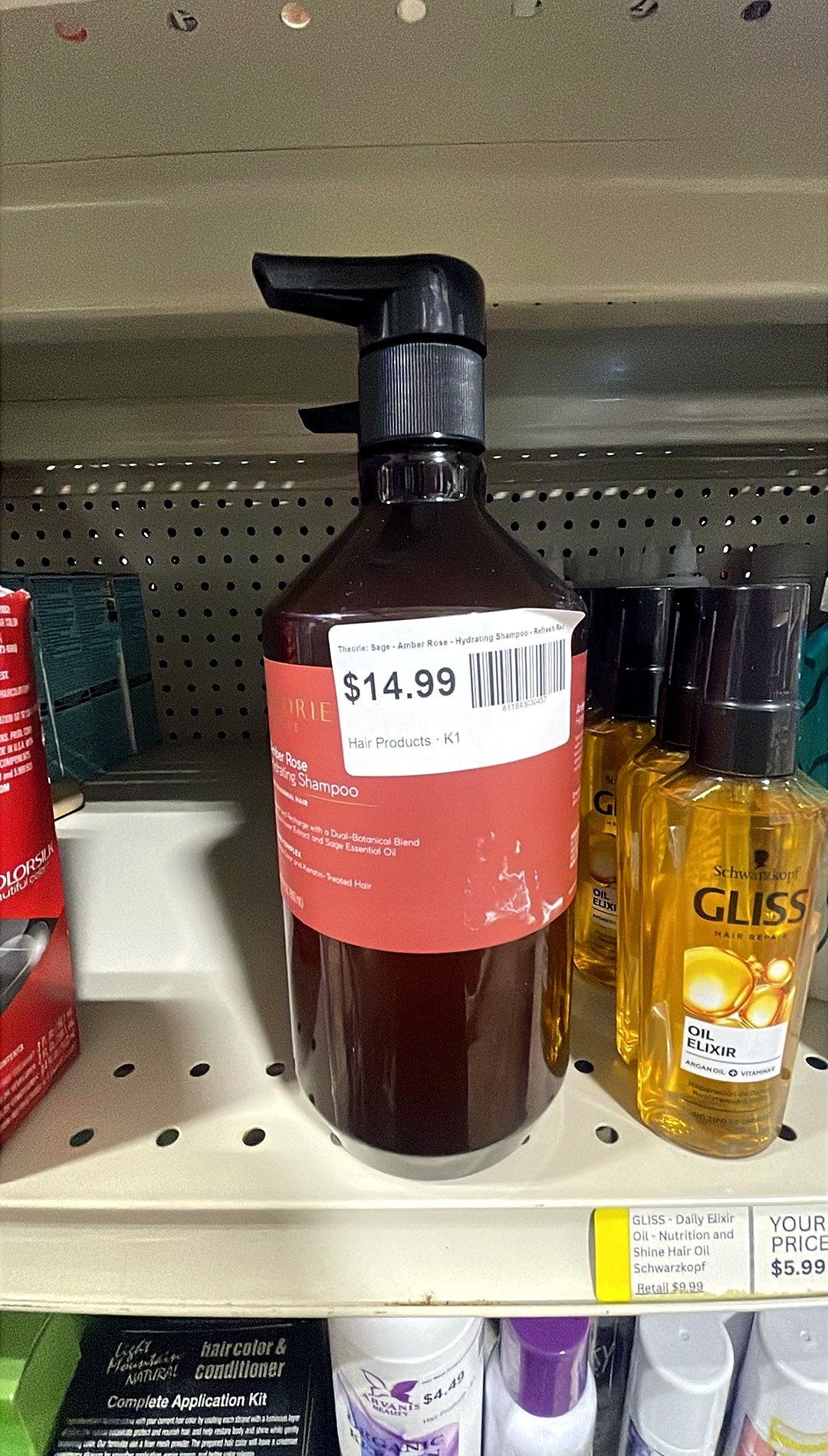 Theorie: Sage - Amber Rose - Hydrating Shampoo - Refresh Recharge – For Dry To