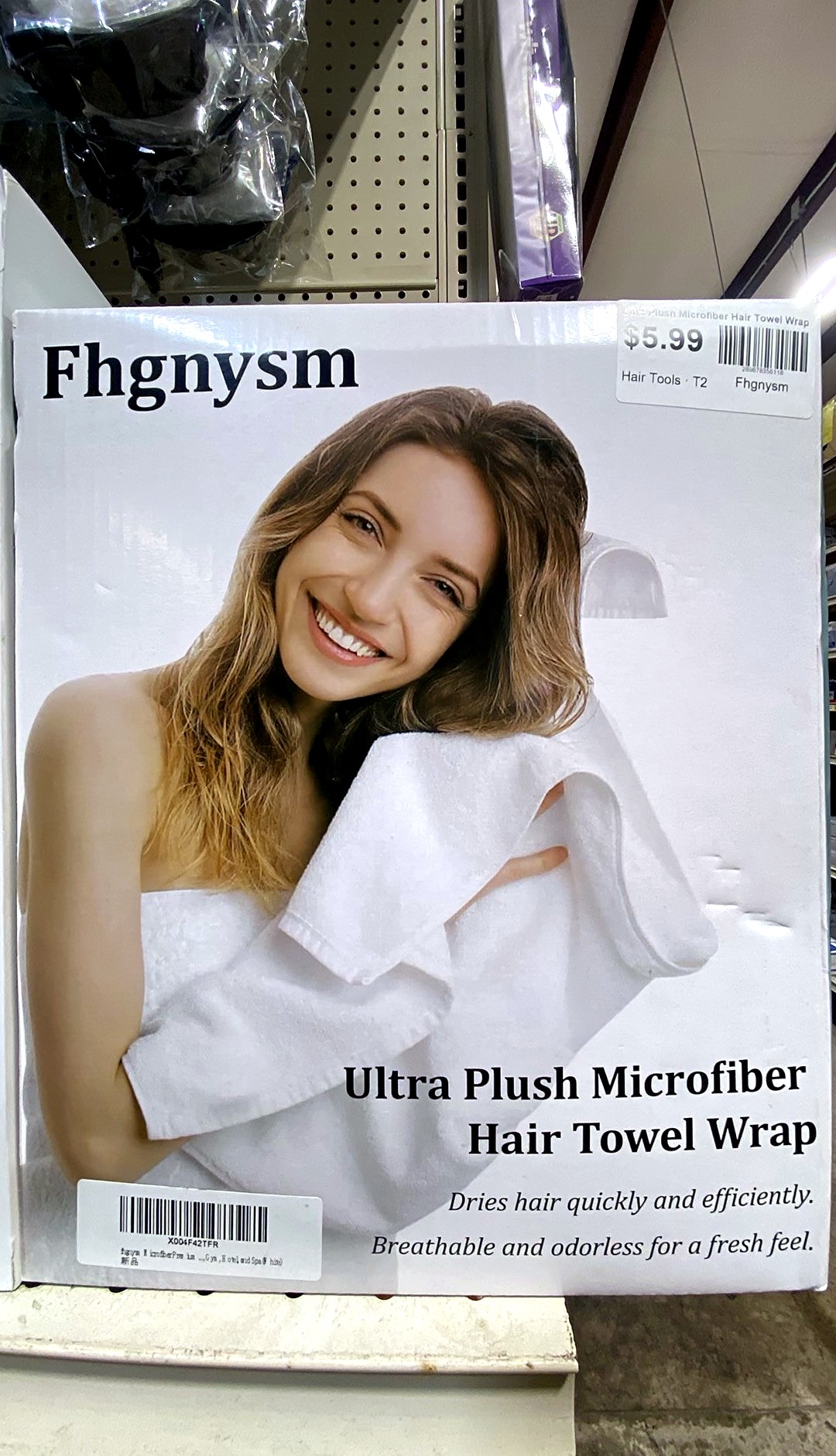 Ultra Plush Microfiber Hair Towel Wrap