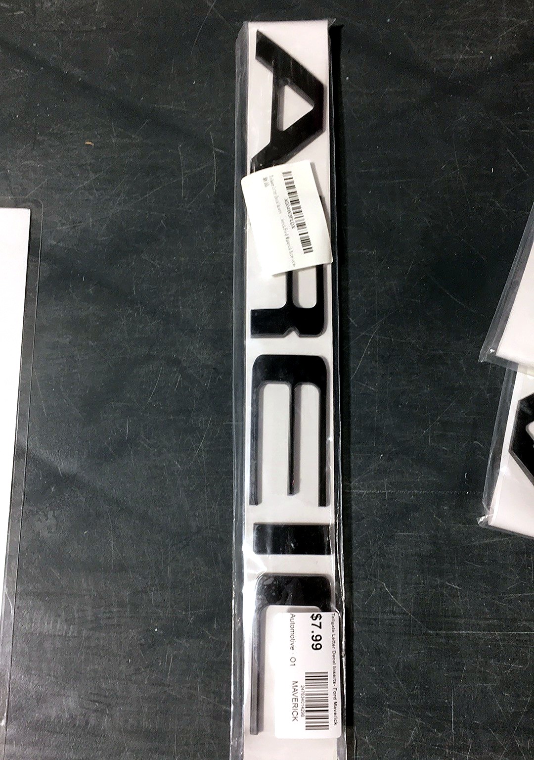 Tailgate Letter Decal Inserts- Ford Maverick