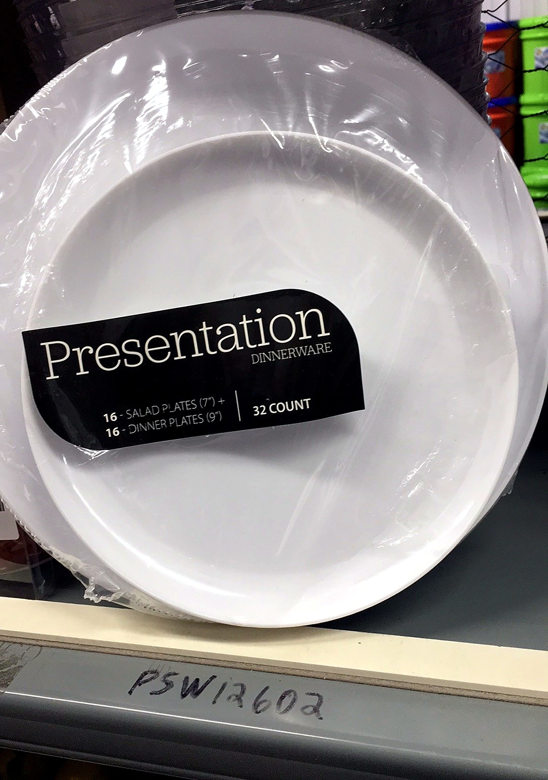 Presentation Dinnerware 16 Salad Plates 7" And 16 Dinner Plates 9"