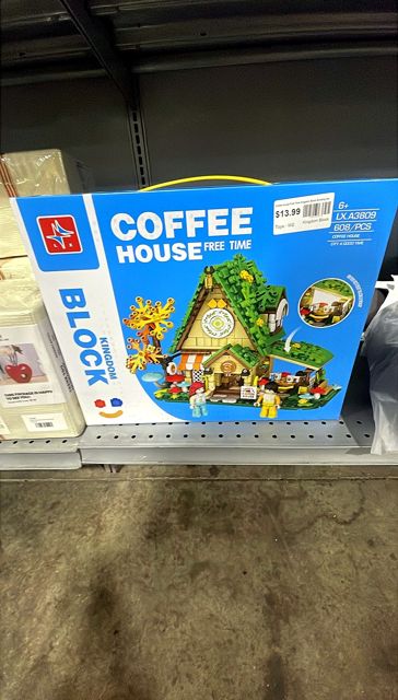 Coffee House Free Time Kingdom Block Building Set