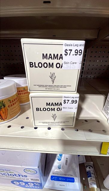 Mama Bloom Oasis Leg and Foot Cream 4 oz