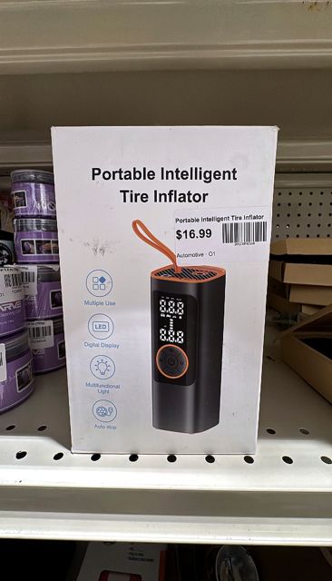 Portable Intelligent Tire Inflator