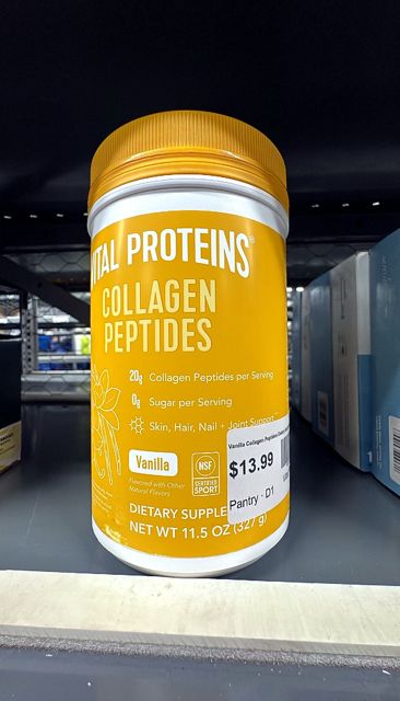 Vital Proteins Vanilla Collagen Peptides Dietary Supplement - 11.5oz
