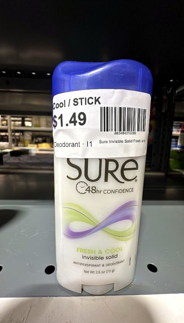 Sure Invisible Solid Fresh and Cool / STICK