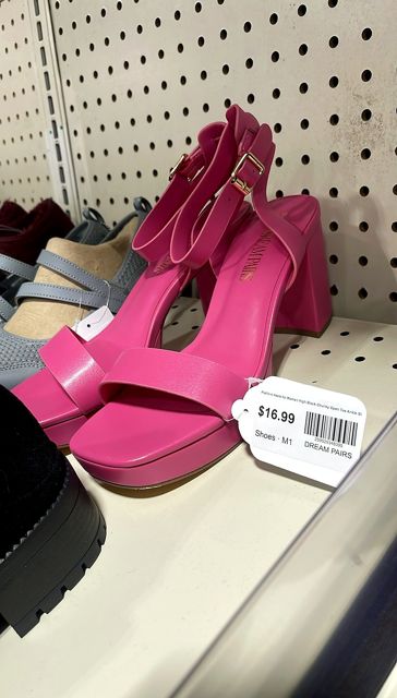 DREAM PAIRS Platform Heels for Women High Block Chunky Open Toe Ankle Strap Heels Size 6.5