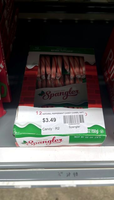NATURAL PEPPERMINT CANDY CANES, NATURAL PEPPERMINT