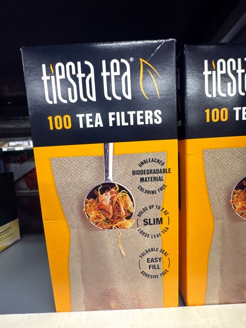 Tiesta Tea Tea Filters Disposable Tea Infuser for Tea & Coffee (1x100)