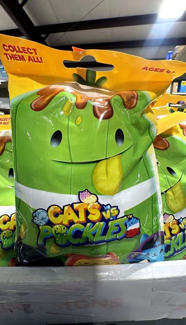 Cats vs Pickles - Mystery Bag - Gold Wave - 1pk - 4  Bean Filled Plush!