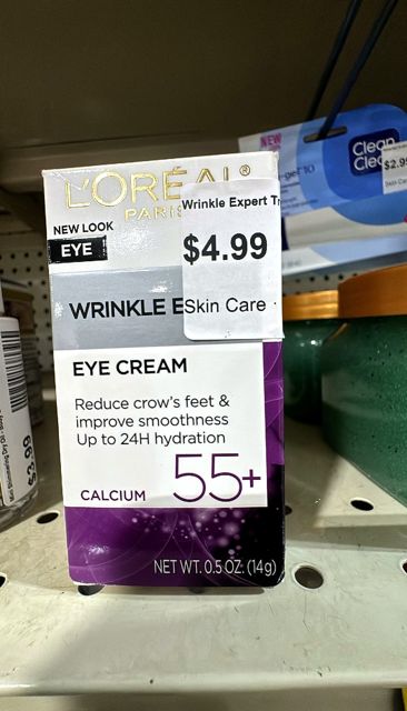 L Oreal Paris Wrinkle Expert Treatment Eye Cream  0.5 fl oz
