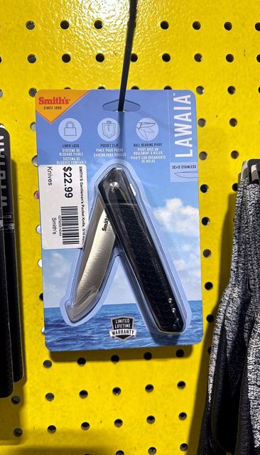 SMITH’S Gentleman’s Pocket Knife, G10 Handle