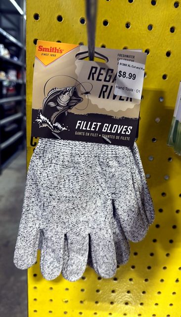 Smith s 51266 XL Cut and Puncture Resistant Fillet Gloves - Food Grade Material