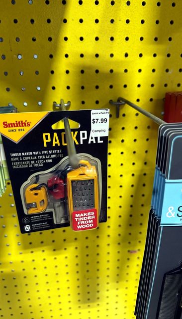 Smith s Pack Pal Fire Starter Kit