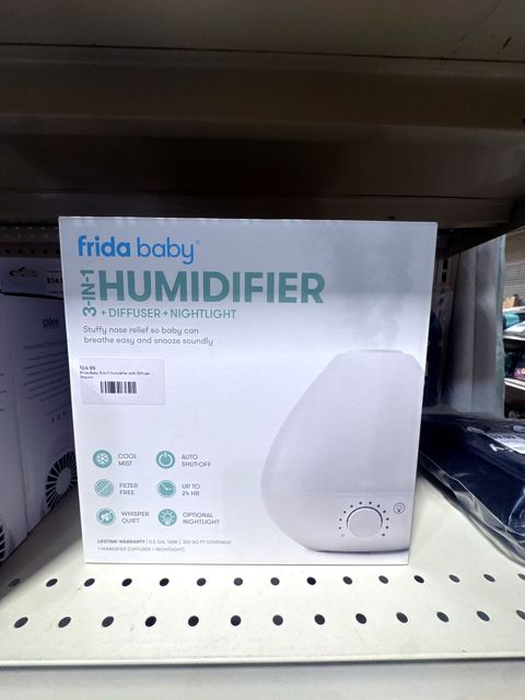 Frida Baby 3-in-1 Humidifier with Diffuser and Nightlight