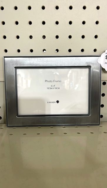Papa I Love You Glass Photo Frame And Stand