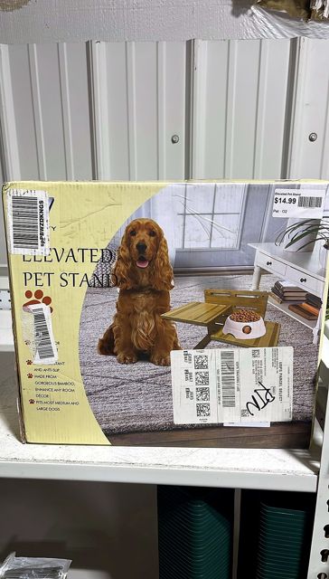 Elevated Pet Stand