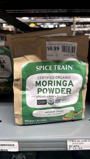 Certified Organic Moringa Powder 14oz