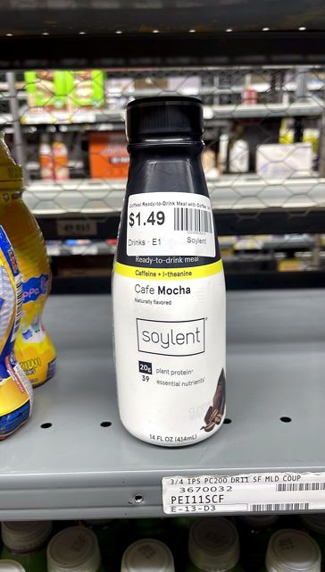 Soylent Coffiest Ready-to-Drink Meal with Coffee  14 Fl. Oz.