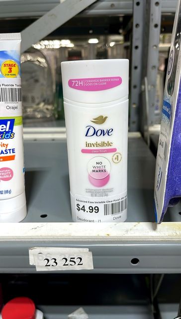 Dove Advanced Care Invisible Clear Finish 48h Antiperspirant / STICK