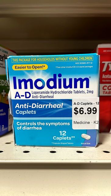 Imodium A-D Caplets - 12ct