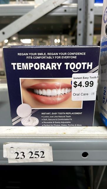 Temporary Tooth Instant Easy Tooth Replacement