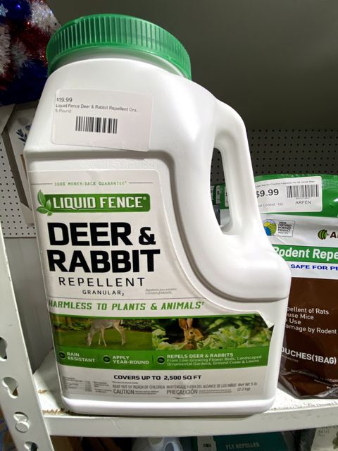 Liquid Fence Deer & Rabbit Repellent Granular