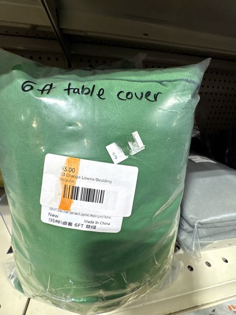 $3 Orange Linens/Bedding