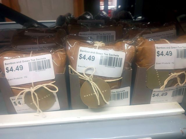 Bamboo and Green Tea Sachets