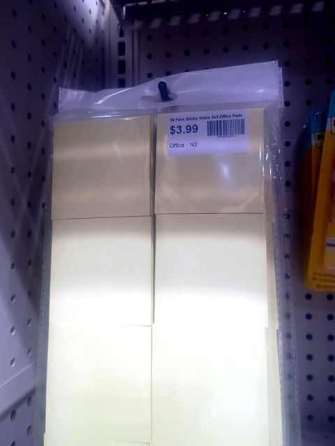 16 Pack Sticky Notes 3x3 Office Pads
