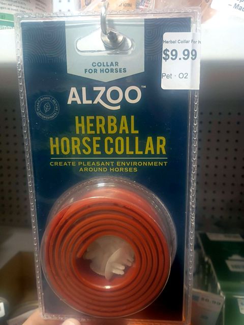 Alzoo Herbal Collar For Horses Fly Repellent All Natural Safe & Effective