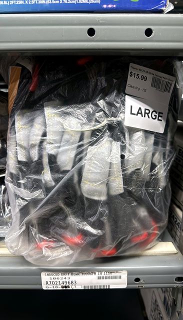 Tilsatec 55123 A5 Nitrile Textured Palm Gloves 12 pk/ L