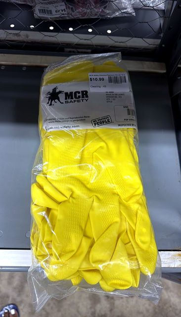 MCR Safety Chemical Resistant Gloves 12 In. L