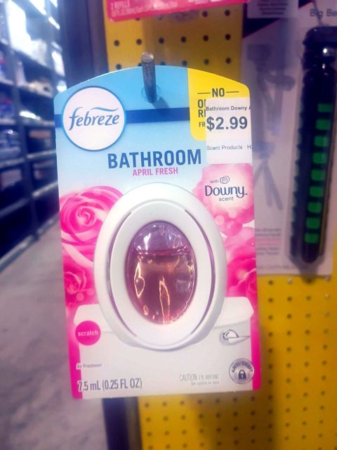 Febreze Bathroom Downy Air Freshener - 0.25 fl oz