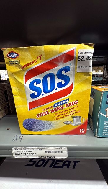 SOS Steel Wool 10Pk