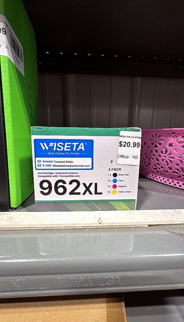 Wiseta 962xl Ink Cartridges Combo Pack Replacement for