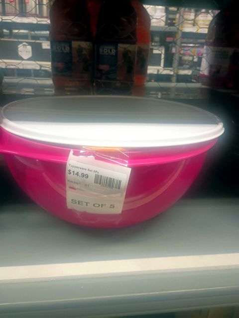 Tupperware Set 5Pc
