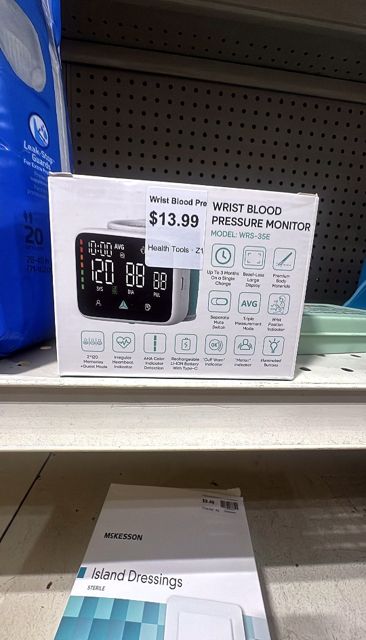 Wrist Blood Pressure Monitor