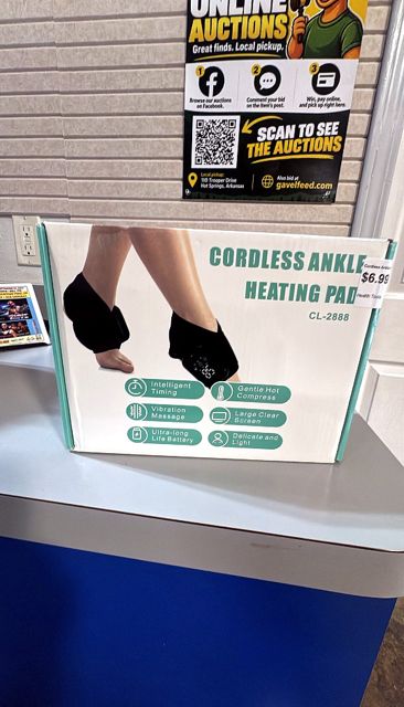 Cordless Ankle Heating Pad CL-2888