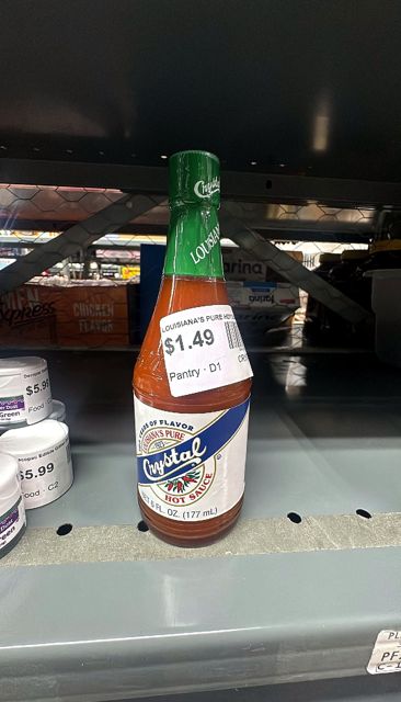 LOUISIANA'S PURE HOT SAUCE, HOT