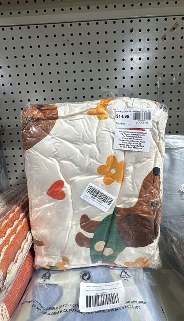 VCCQLNE Colorful Dachshund Dog Flannel Blanket 50x60in for Dorm Picnic,Cute Puppy with Heart and Flower Throw Blankets,Home Decoration,Warm All Season Use,Thoughtful Gifts for Girls Boys Pet Lovers