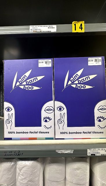Bam Boo 100% Bamboo Facial Tissues