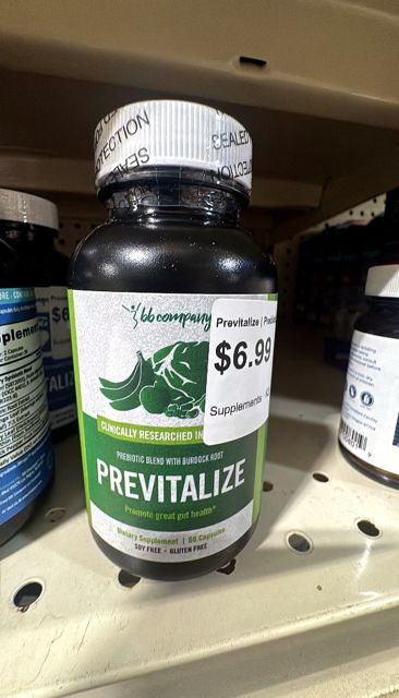 BB Company Previtalize | Prebiotics for Women, Prebiotic Fiber for Gut Health, Digestive Health | Food for Good Probiotics | Complement to Probiotics & Provitalize | Packaging Vary | 60 Ct